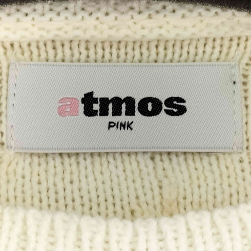アトモスピンク ATMOS PINK フリンジコットンニット レディース