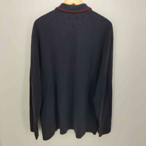 チャップスラルフローレン CHAPS RALPH LAUREN 90-2000s ロゴ刺繍 ロングスリーブ ポロシャツ メンズ XXL