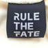 RULE THE FATE フロント袖プリントプルオーバーパーカー メンズ JPN:1