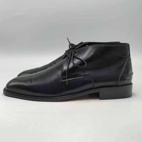 バーニーズニューヨーク BARNEYS NEWYORK イタリア製 レザー チャッカ― ブーツ メンズ 7 1/2