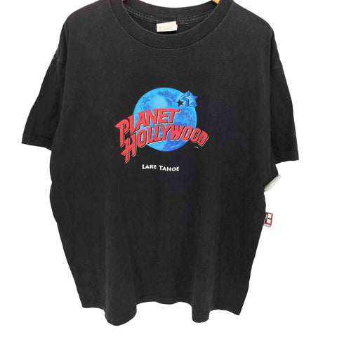 プラネットハリウッド PLANET HOLLYWOOD 90S USA製 アドバタイジングTシャツ メンズ XL