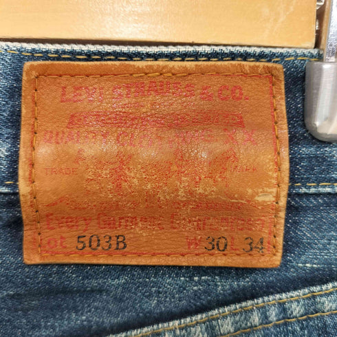 リーバイス Levis 92年製 503B 日本製 復刻 140周年 ボタンフライデニム メンズ 30