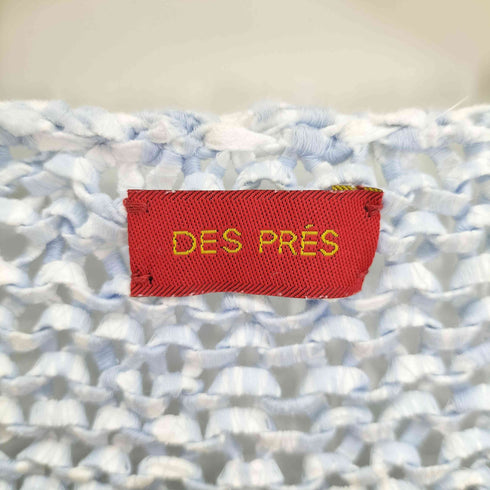 デプレ DES PRES ポリ コットン ナイロン 総柄 ニット セーター レディース JPN:S