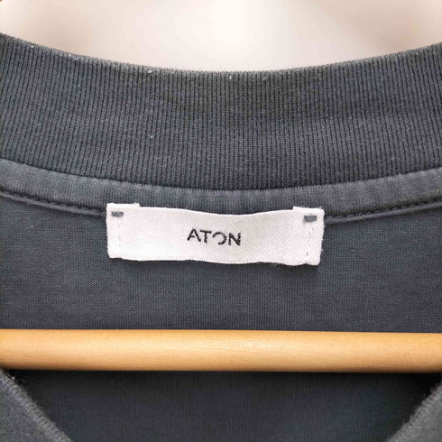 エイトン ATON SUVIN 60/2 OVERSIZED S/S T-SHIRT レディース 02