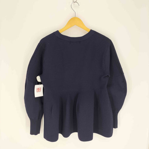 ヘリンドットサイ HeRIN.CYE 24SS Jersey frill cardigan ジャージ フリル カーディガン レディース FREE