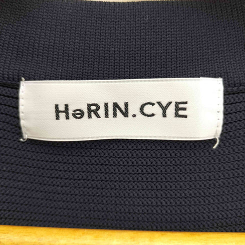 ヘリンドットサイ HeRIN.CYE 24SS Jersey frill cardigan ジャージ フリル カーディガン レディース FREE