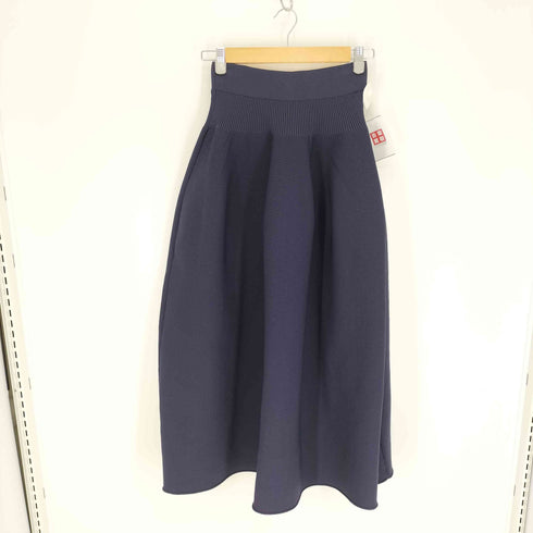 ヘリンドットサイ HeRIN.CYE 24SS Jersey volum knit skirt ジャージ ボリューム ニット スカート レディース FREE