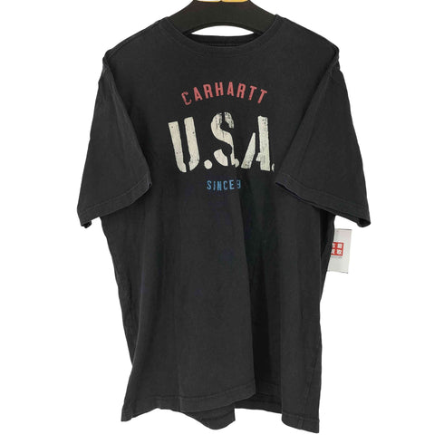 カーハート Carhartt RELAXED FIT フロントプリント S/S Tシャツ メンズ import:XL