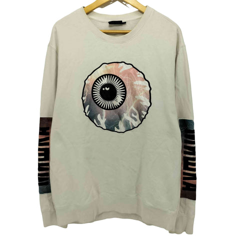 ミシカ MISHKA プリント オーバーサイズ プルオーバー スウェット メンズ XXL