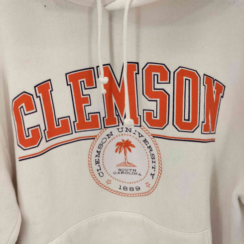 ラッセルアスレチック RUSSELL ATHLETIC 90S MADE IN USA CLEMSON プルオーバーパーカー メンズ import:L