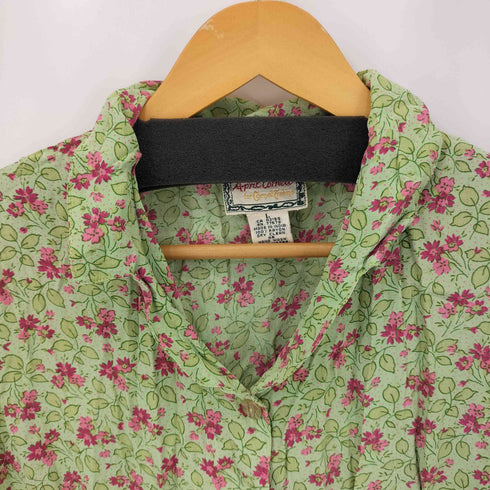 APRIL CORNELL MADE IN INDIA レーヨン花柄ワンピース レディース import:L