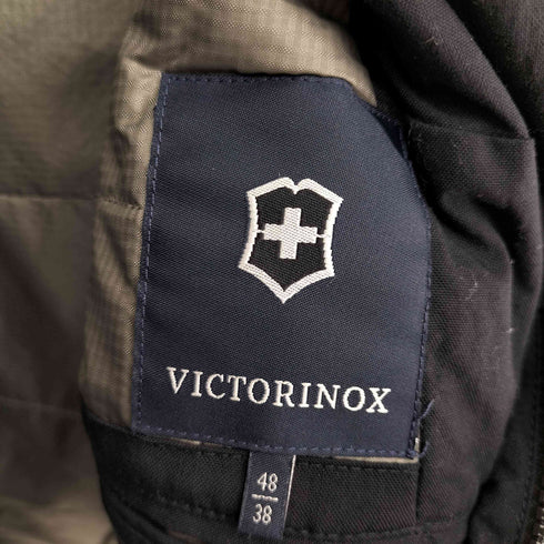 ビクトリノックス VICTORINOX PRIMALOFT プリマロフト 裏地 キルティング マチ付き ジップポケット 2B テーラード ジャケット メンズ EUR:48