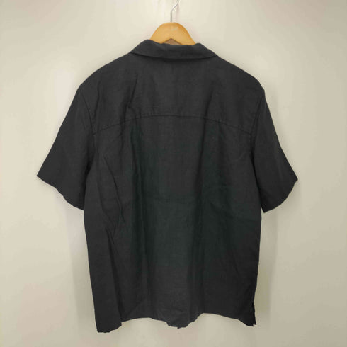 ザラ ZARA オーバーサイズ リネンシャツ ボックスシルエット メンズ import:M