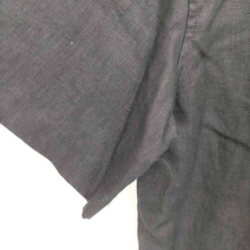 ザラ ZARA オーバーサイズ リネンシャツ ボックスシルエット メンズ import:M