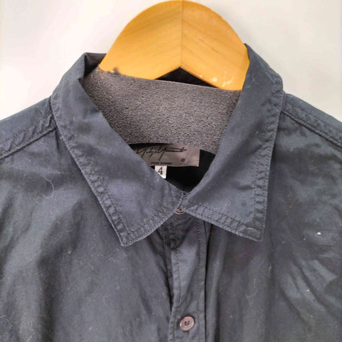 ヨウジヤマモトプールオム Yohji Yamamoto POUR HOMME 18SS Back Open Chain Stitch Sew Shirt メンズ JPN:4