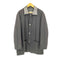 アニオナ AGNONA イタリア製 襟レザーカシミヤコート メンズ EUR:48