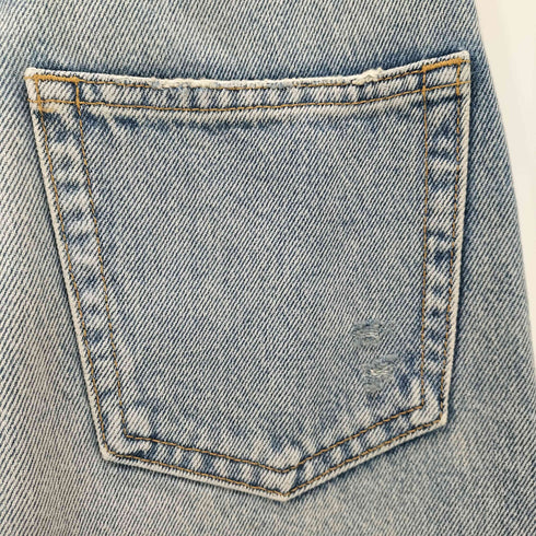 マウジー moussy HW CRASH LOOSE STRAIGHT レディース 24
