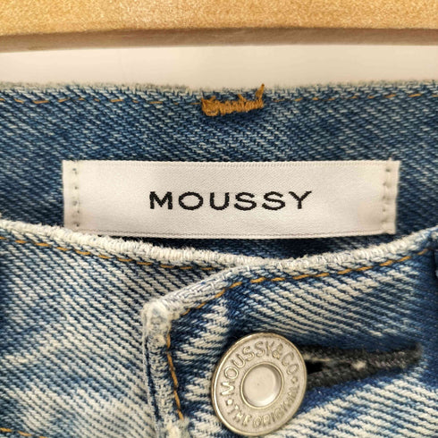 マウジー moussy HW CRASH LOOSE STRAIGHT レディース 24