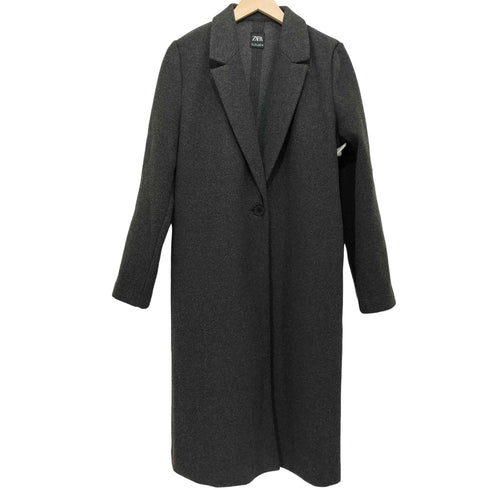 ザラ ZARA ウール チェスターコート レディース import:L