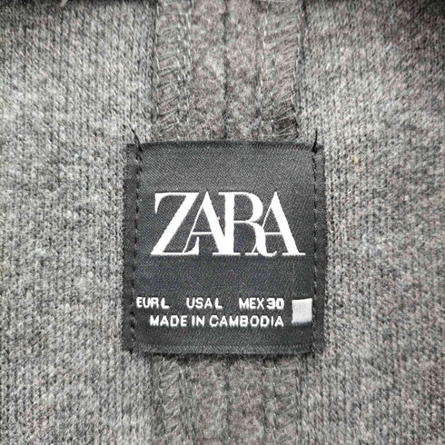ザラ ZARA ウール チェスターコート レディース import:L