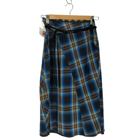 メゾンスペシャル MAISON SPECIAL Checkered Bias Seam Midi Skirt レディース JPN:36
