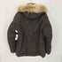 セブンティー SEVENTY MADE IN ITALY PURE PIUMA REAL DOWN マルチポケット フードファー ダウン メンズ import:L