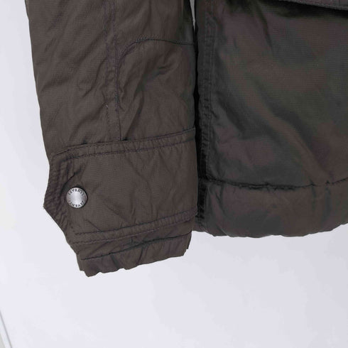セブンティー SEVENTY MADE IN ITALY PURE PIUMA REAL DOWN マルチポケット フードファー ダウン メンズ import:L