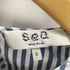 シーニューヨーク sea new york ボリュームスリーブストライプブラウス レディース 2