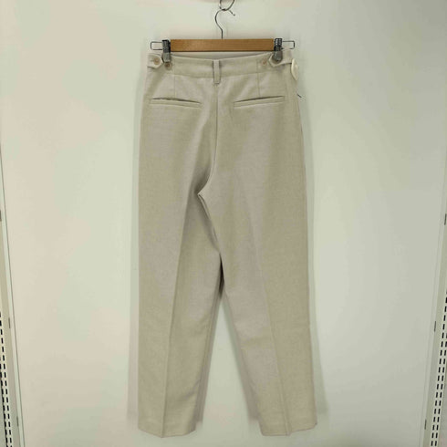 ユニクロ UNIQLO ツイードタックテーパードパンツ レディース 8-B