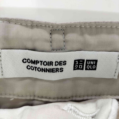 ユニクロ UNIQLO ツイードタックテーパードパンツ レディース 8-B