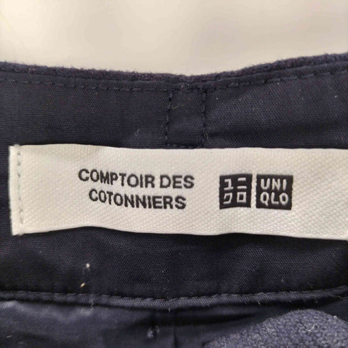 ユニクロ UNIQLO ツイードタックテーパードパンツ レディース 7-B