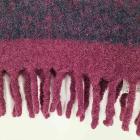 メゾンキツネ MAISON KITSUNE RUGBY STRIPES SCARF レディース