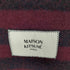 メゾンキツネ MAISON KITSUNE RUGBY STRIPES SCARF レディース