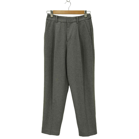 ユニクロ UNIQLO ツイードタックテーパードパンツ レディース 8-Y