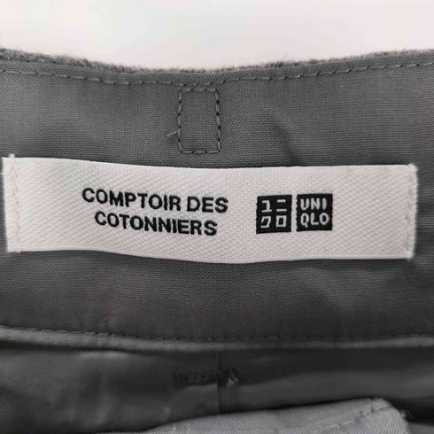 ユニクロ UNIQLO ツイードタックテーパードパンツ レディース 8-Y