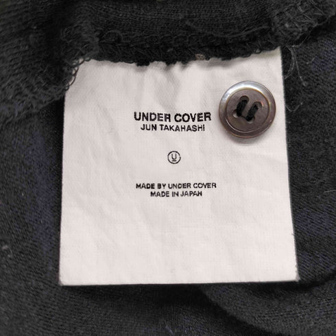アンダーカバー UNDERCOVER 異素材 ベアー 半袖ブラウス レディース S