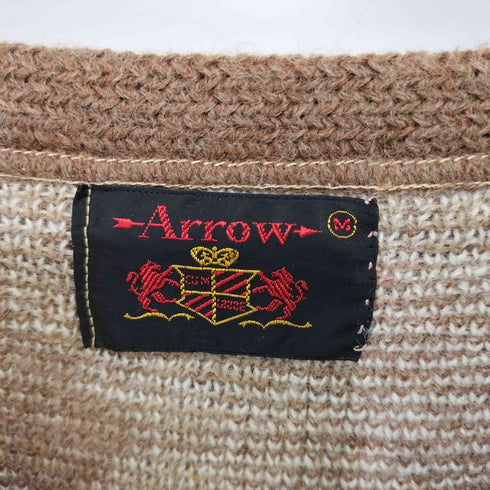 アロー ARROW 60S アーガイル モヘアニット メンズ M