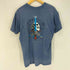 パウエルペラルタ POWELL PERALTA STEDMANボディ 1988コピーライト SKULL & SWORD T-SHIRT 袖シングル裾ダブル メンズ L