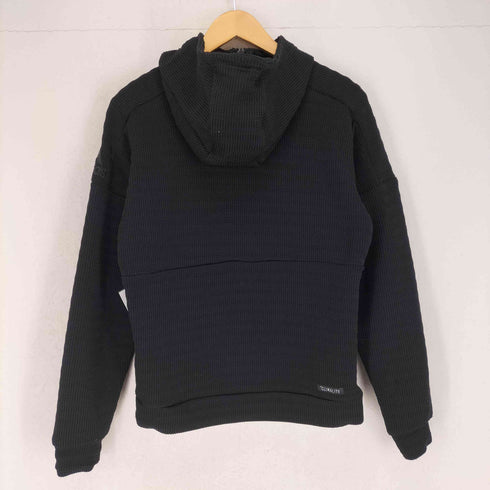 アディダス adidas 肩ロゴ刺繍ジップアップニットパーカー メンズ S