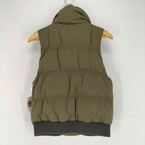 トミーヒルフィガー TOMMY HILFIGER 襟ファーダウンベスト レディース M