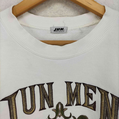 ジュンメン JUN MEN 80S~ ロゴ刺繍スウェット メンズ