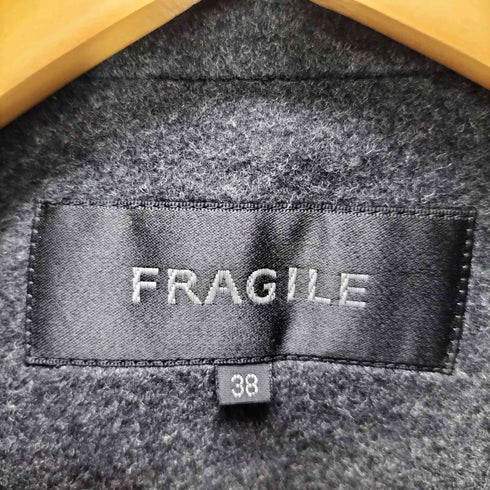 FRAGILE クロップド ウールポンチョ レディース JPN:38