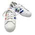 アディダスオリジナルス adidas Originals SUPER STAR SHELL TOP KNICKS ホワイト ブルー オレンジ スニーカー メンズ JPN:26.5