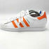アディダスオリジナルス adidas Originals SUPER STAR SHELL TOP KNICKS ホワイト ブルー オレンジ スニーカー メンズ JPN:26.5