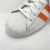 アディダスオリジナルス adidas Originals SUPER STAR SHELL TOP KNICKS ホワイト ブルー オレンジ スニーカー メンズ JPN:26.5