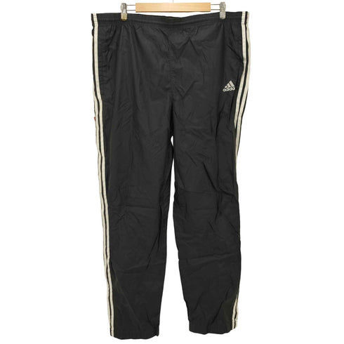 アディダス adidas 90S パフォーマンスロゴ 3ストライプ ナイロン トラックパンツ メンズ L