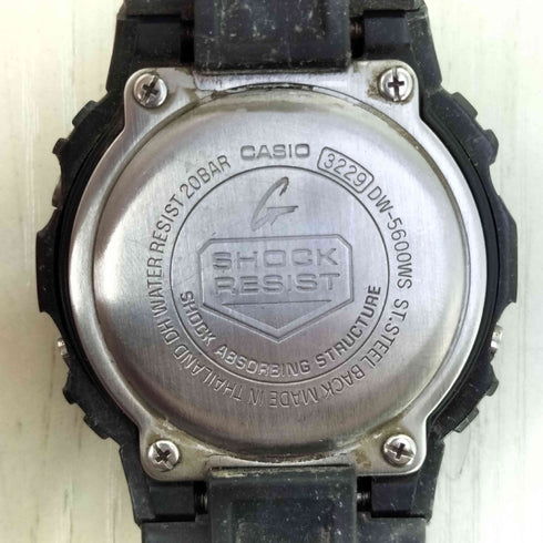 カシオ CASIO G-SHOCK 5600シリーズ DW-5600WS 腕時計 メンズ