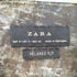ザラ ZARA 転写プリント レーヨンバンドカラーシャツ メンズ M
