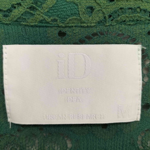 アイディーデイリーウェア ID DAILYWEAR レースオープンカラーシャツ メンズ M