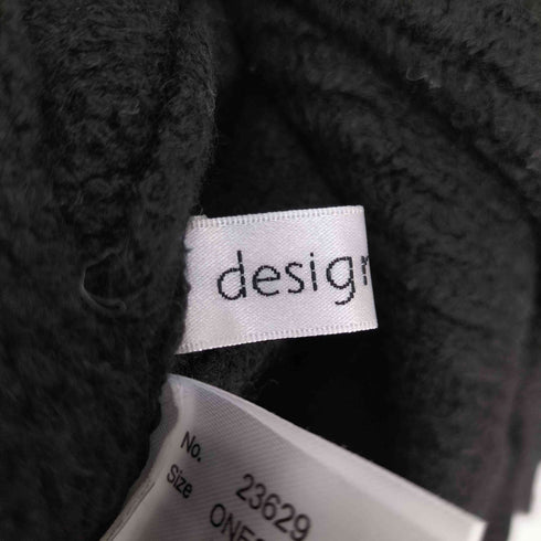 design aera ダブル スナップ ボタン ウール混 フーデッド コート レディース ONE SIZE